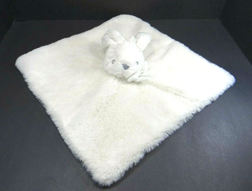 Little Miracles White Bunny Rabbit Plush Security Blanket Lovey | eBay