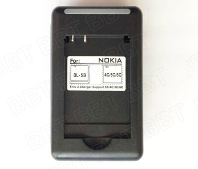 New For Nokia BL-5C/5B/4C/6C 1600 6600 2690 3220 1110 7610 5070 2610 charger