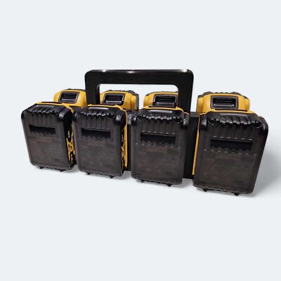 8x Caddy für DeWalt Batterien