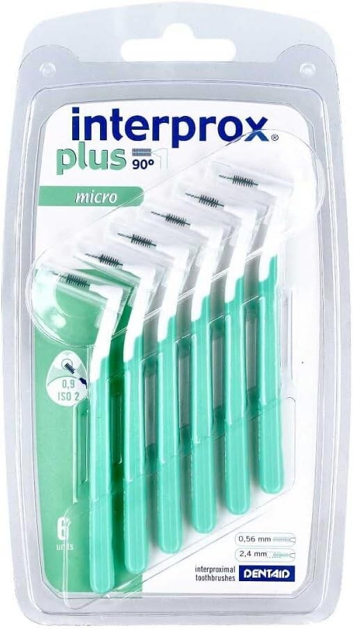 Interprox 0.56 mm Green Micro Plus Interproximal Brush - by Interprox