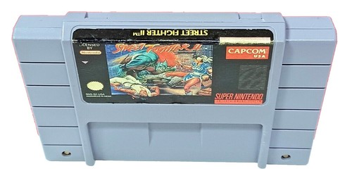 Capcom Street Fighter Power Stick Super Nintendo SNES Arcade Fight