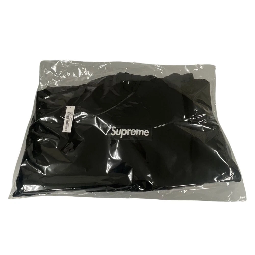 Sweat à capuche SUPREME 24AW Box Logo Parker noir L authentique / 36344