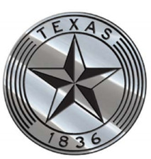 Texas State Premium Metal Auto Emblem NEW Car Truck Decal Sticker