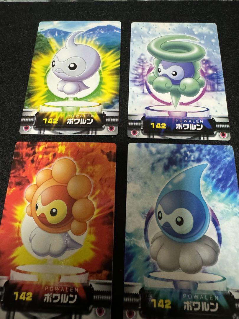 ZUKAN Carddass Castform 142 Advance Generation Pokemon Card