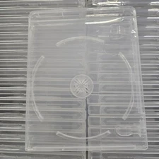 Lot Of 100 New PS3 Playstation 3 Blu Ray Clear Replacement Cases 12.5MM US Stock