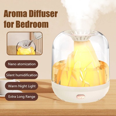 900ML Volcano Diffuser Essential Oil Diffuser,for Bedroom Home Office Yoga Gym