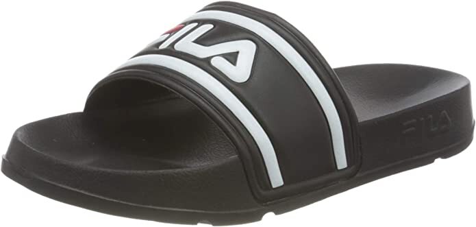 Fila Ciabatte Mare Kids Nere Pantofole Bambini e ragazzi Nero Gomma 2023