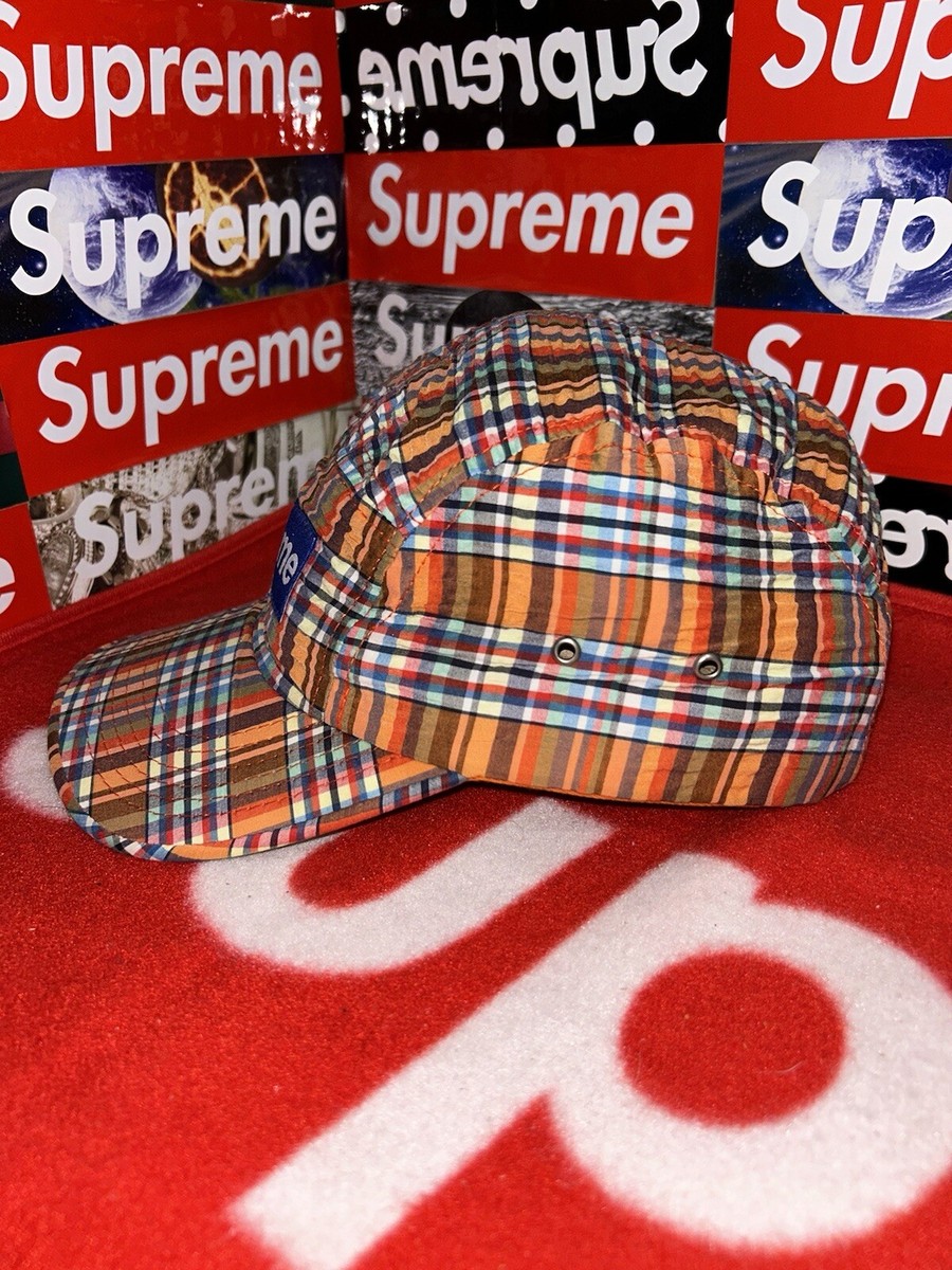 Supreme 2006 Plaid Camp Cap RARE HAT | eBay