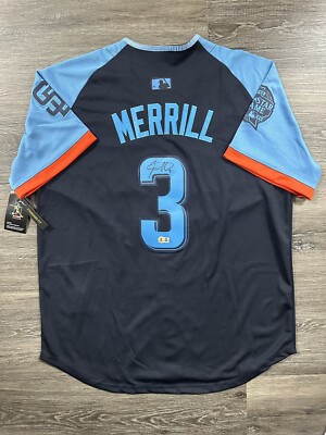 Jackson Merrill Signed Nike All Star Jersey San Diego Padres