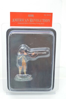 BRITAINS 18055 COLONIAL MILITIA STANDING FIRING No.2