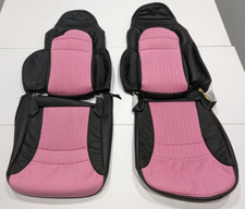 For Chevrolet Corvette Sport Seats 1997-2004 Pink Leather Seat Covers Lr159