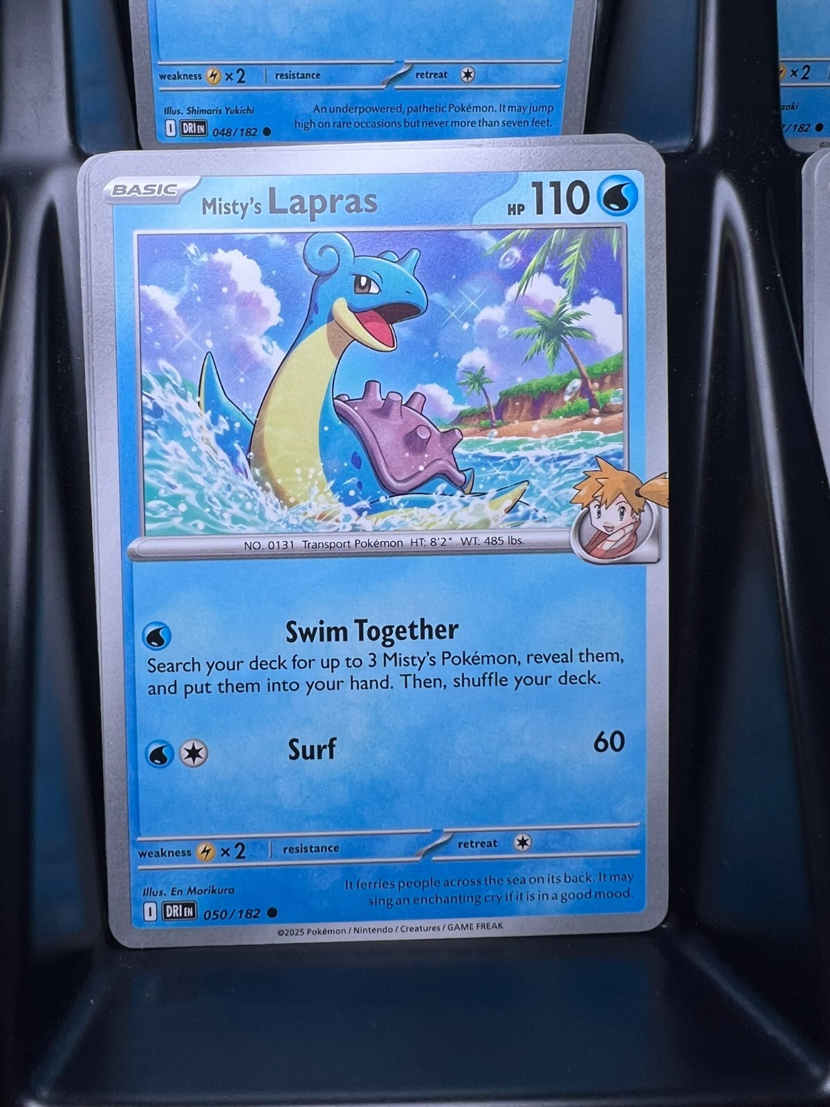 Misty's Lapras 050/182 Sv10: Destined Rivals Regular