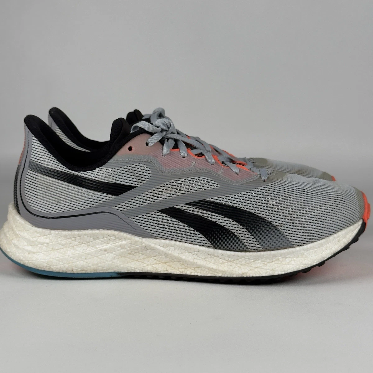 NEW REEBOK men\'s floatride energy 3.0 shoe in cold grey/core black/orange flare Amazon.com: Reebok Work Men main image 2