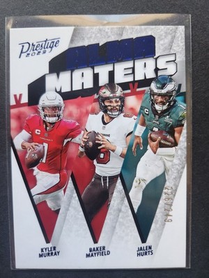 2023 Baker Mayfield Jalen Hurts #/249 Prestige Alma Maters Xtra Points