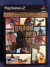 Grand Theft Auto: San Andreas Special Edition (Sony PlayStation 2) CIB Complete