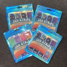 4 Zen Strips Sensory Pkg Strips 4 Strips Per Pack Bumpy Gradient, Space NEW