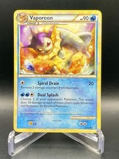 Vaporeon 52/95 HeartGold & SoulSilver Call of Legends Unique Art Pokemon Card