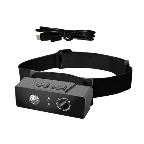 2 in 1 Head-mounted Action Camera 1080P HD Sports Camcorder Camera Night Vision