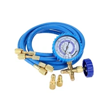 AC Charging Hose Set - R410A R134A R22, w/ Adapters, For Mini Split Systems