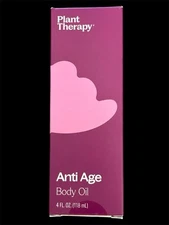 Plant Therapy Anti Age Nourishing Hydrating Massage Body Oil 4 fl oz