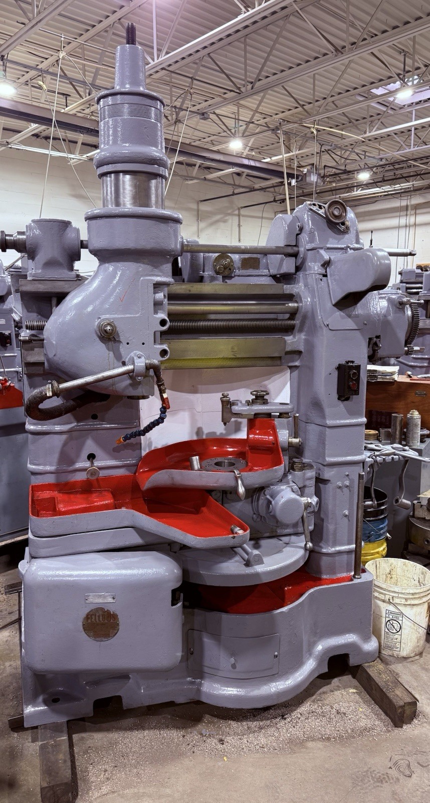 FELLOWS GEAR SHAPER MODEL #615 GEAR SHAPER W/ 6” RISER AND 5” STROKE