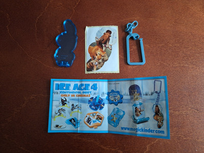 Ü-Ei Serien Spielzeug Ice Age 4 D 2012 MPG NV 259 + BPZ. + AAF.