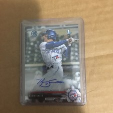 2017 Bowman Chrome KEVIN SMITH Autograph #CDA-KS 1st Rookie Auto Blue Jays