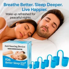 Anti Snoring Nose Vents – Nasal Dilators for Snore Relief & Better Sleep