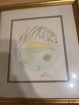 Salvador Dali  Virgo  Signed Lithograph Hand Numbered 120/300 (1979 Zodiac)