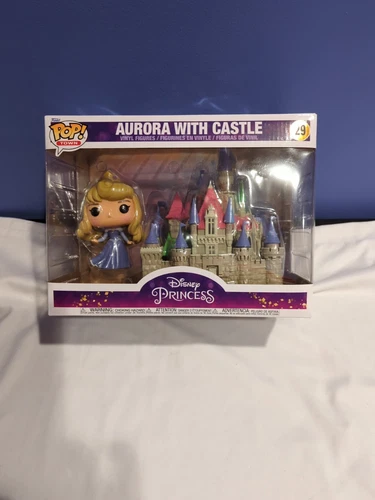 Funko Pop! Town Disney Princess Aurora with Castle #29 NIB