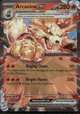 Arcanine ex - 032/198 Holofoil SV01: Scarlet & Violet Base Set 032/198 NM