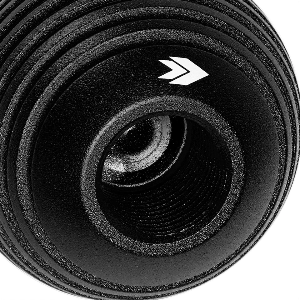 NRG SK-703BK Aluminum 50MM DIAM. Black Heat Sink Droplet Round Ball Shift Knob - Image 4 of 4