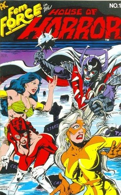 Femforce in the House of Horror (1989) #   1 (7.0-FVF) Greg Horn cover, One-S...