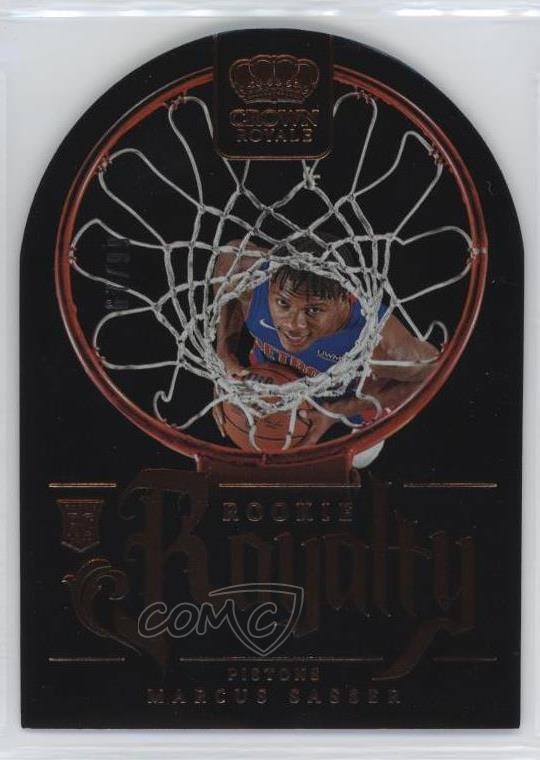 2023-24 Panini Crown Royale Rookie Royalty 67/99 Marcus Sasser #5 RC 1f9t