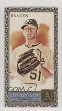 2011 Topps Allen & Ginter's Mini Black Border Dallas Braden #268 0m0