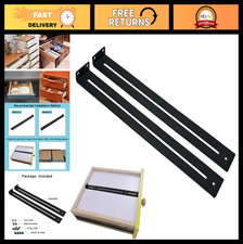 Heavy Duty Drawer Repair Kit - Furniture Brackets for Wooden/MDF/Chipboard Cabin