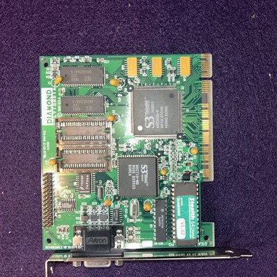 Diamond Stealth 64 Video VRAM PCI 2MB S3 Vision968 Graphics Card Rev E3 Vintage