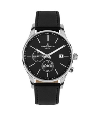 JACQUES LEMANS Men Analog Quartz Casual Watch Classic Dress Waterproof