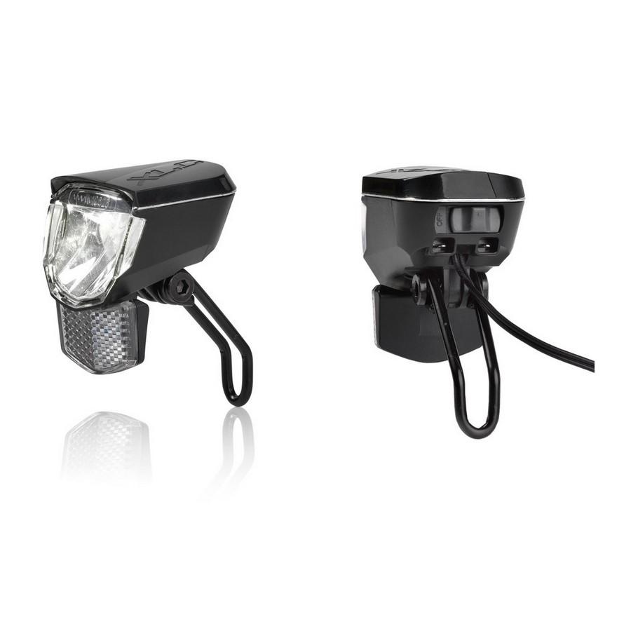fanale anteriore dinamo a led sirius d20 / sirius d20s cl-d07 20lux nero XLC ill