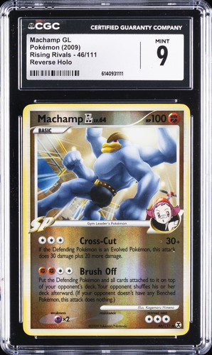 Machamp GL graded CGC 9 for sale on eBay