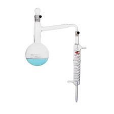 500ml Glass Distilling Apparatuses Chemistry Laboratory Glassware Supply