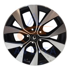 RENAULT ARKANA 2022 MK1 17" Alloy Wheel Black Diamond Cut Single 403002540R