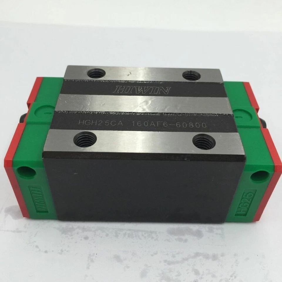HIWIN HGH15CA HGH20CA HGH25CA HGH35CA Slider Linear Rail Block Carriage CNC - Image 2 of 4
