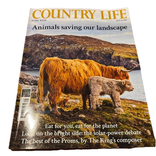 Country Life Magazin 16. Juli 2025 Tiere retten unsere Landschaft + Best of Proms