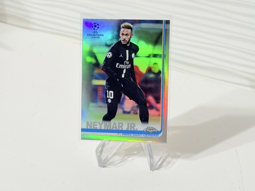 Neymar Jr [Refractor] #50 2018 Topps Chrome UEFA Champions League card