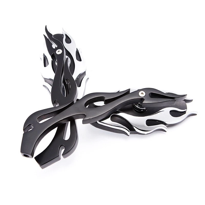 Highway Foot Pegs Rest For Harley-Davidson Motorcycle Touring For Suzuki GS450EZ Foto 2 de 4