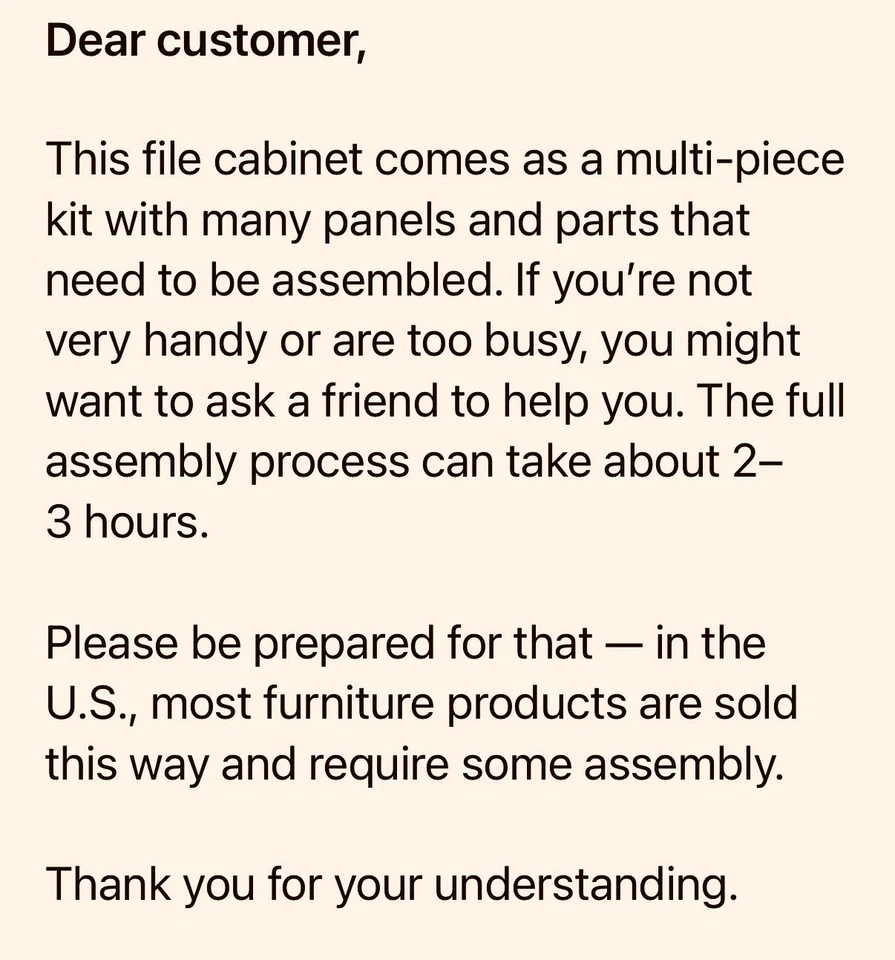 Archivador lateral HEAY de 2 cajones acabado madera de nogal se adapta a archivos legales de letras A4 Foto 2 de 4