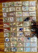 1977-2021 NFL COLLECTION OF ROOKIES, SERIAL, HOF'S, SP, PRIZM, AUTOS,  LOT OF 50