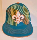 Fleur-De-Lis Cap Hat Louisiana NOLA New Orleans Fitted Size Large Embroidered  — photo 1