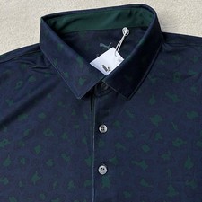 Puma Polo Shirt Men's XL Stretch Performance Golf Camo UPF40 Mattr